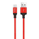 Кабель HOCO X14 Times Speed USB-microUSB 2м Красный