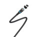 Кабель Borofone Magnetic BU16 USB-Lightning 1.2м Черный