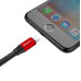 Кабель Baseus CALMBJ-B91 USB - Lightning 0.23м Красный