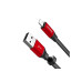 Кабель Baseus CALMBJ-B91 USB - Lightning 0.23м Красный
