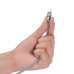 Кабель Hoco U14 Steel man USB-Lightning 1.2м Серый