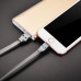 Кабель Hoco U14 Steel man USB-Lightning 1.2м Серый