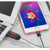 Кабель Hoco LED U29 USB-Lightning 1м Белый