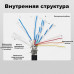 Кабель - переходник Type-C - HDMI 8К/60 Гц 1.8 м Серебристый