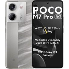 Смартфон Xiaomi Poco M7 Pro 8/256Gb Серебристый Silver Global