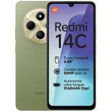 Смартфон Xiaomi Redmi 14C 8/256Gb NFC Зеленый Green Global