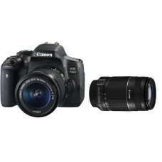 Фотоаппарат Canon EOS 750D Kit EF-S 18-55 IS STM+Canon EF-S 55-250 f/4-5.6 IS II