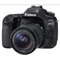Фотоаппарат Canon EOS 80D Kit 18-55mm f/3.5-5.6 IS STM