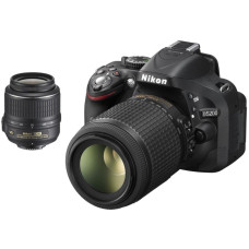 Фотоаппарат Nikon D5200 KIT 18-55 VR + 55-200 VR