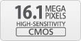 16,1-мегапиксельный CMOS-датчик