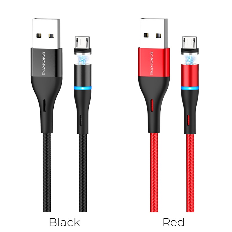 borofone bu16 skill magnetic зарядный кабель micro usb цвета borofone bu16 skill magnetic зарядный кабель micro usb цвета