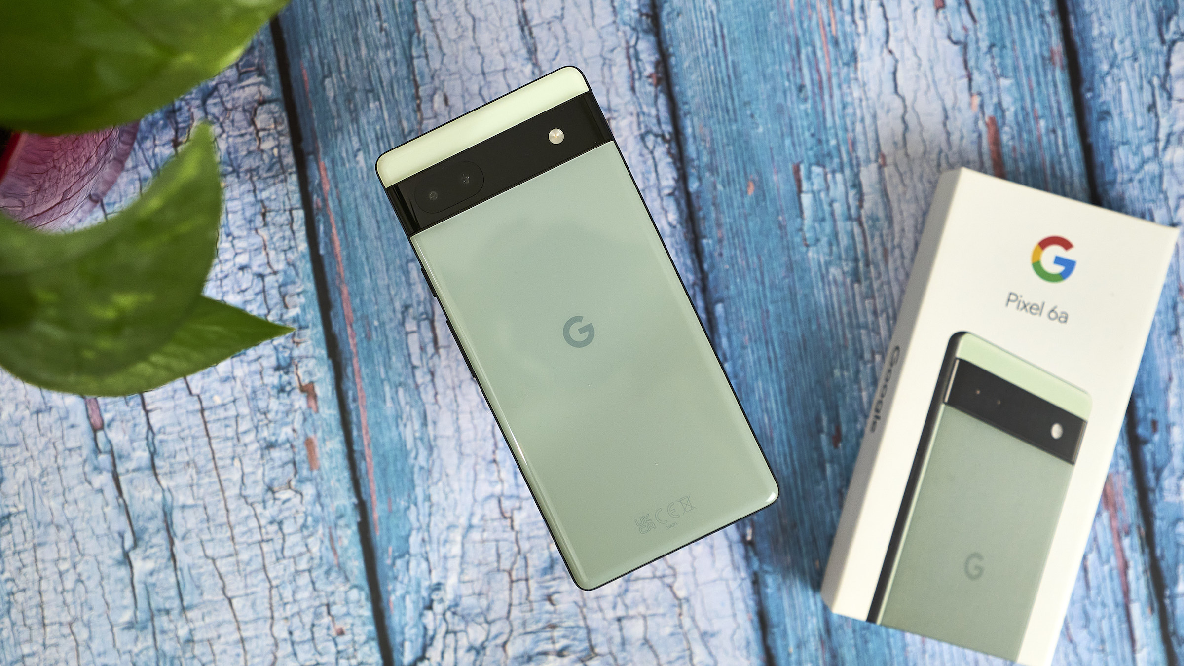 Смартфон Google Pixel 6A 6/128Gb Chalk Белый US