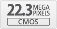 22,3-мегапиксельный CMOS-датчик